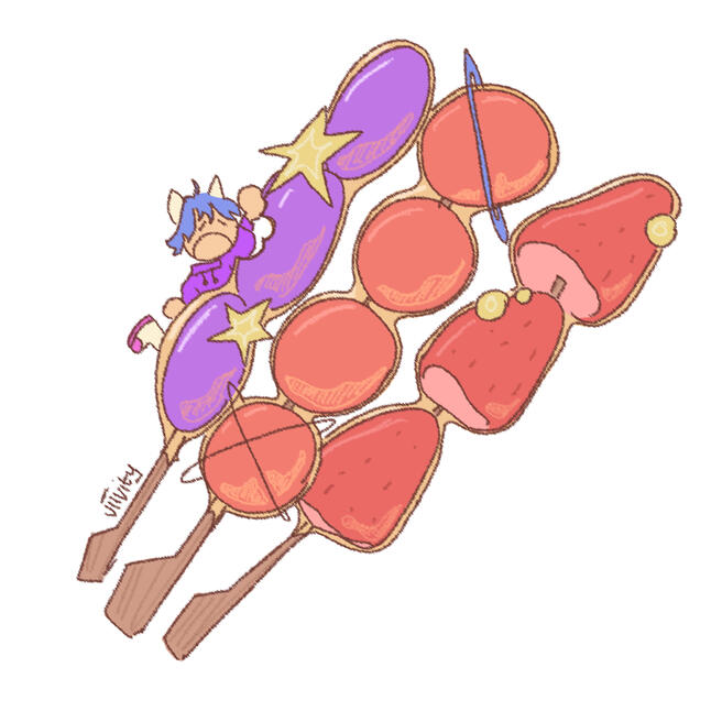 space themed tanghulu